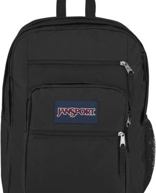 JanSport Laptop Backpack - Computer Bag with 2 Compartments, Ergonomic Shoulder Straps, 15” Laptop Sleeve, Haul Handle - Black